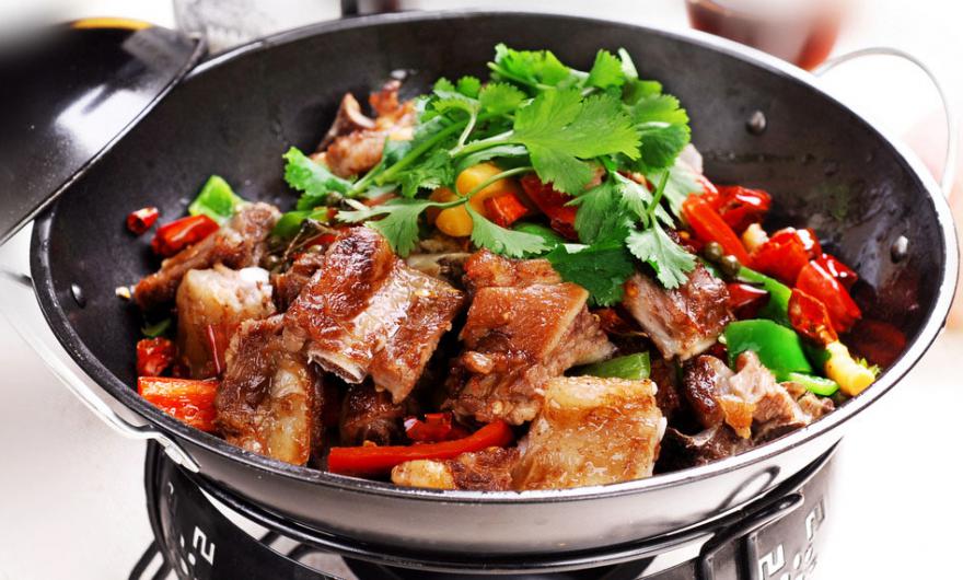 干鍋排骨 干鍋排骨